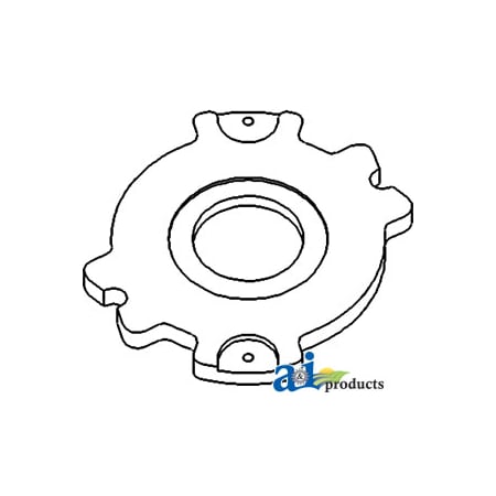 A & I Products Adjuster Disc, Primary Brake 11.8" x2.5" x11" A-303073246